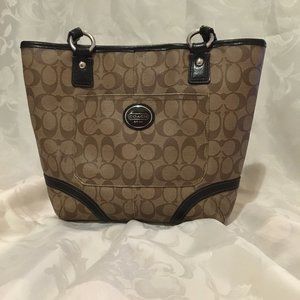 Classic Coach Tote Purse